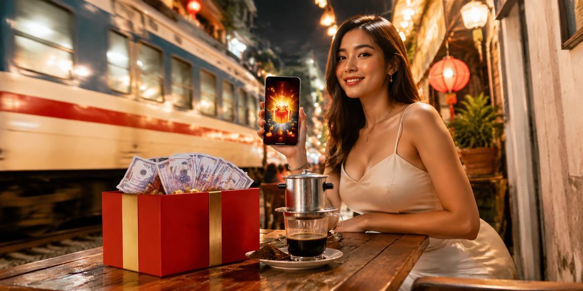 Người dùng Hà Nội xem nền tảng casino trên điện thoại tại quán cà phê